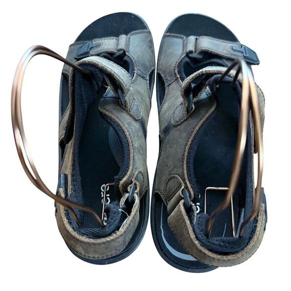 Revere Montana Crazy Horse Brown Leather Sport Hiking Camping Sandals Shoes 9 main image 12